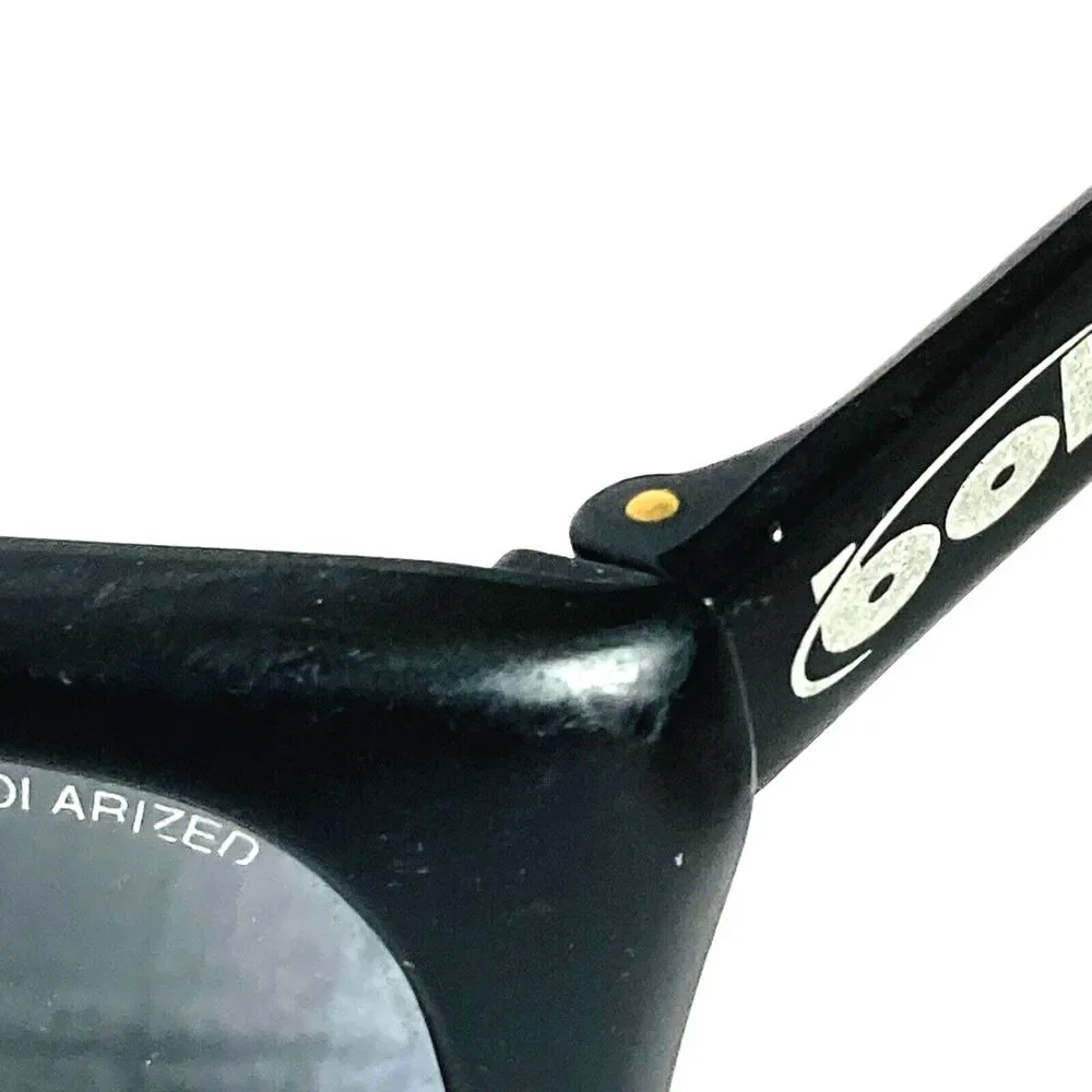 Bolle France Vintage Y2K Sunglasses Black Unisex *Frames Only* Preppy Glam Fest